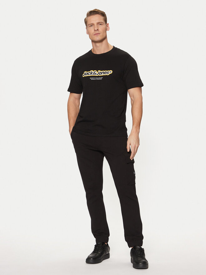 Jack&Jones Jack&Jones T-Shirt Vesterbro 12265740 Schwarz Relaxed Fit