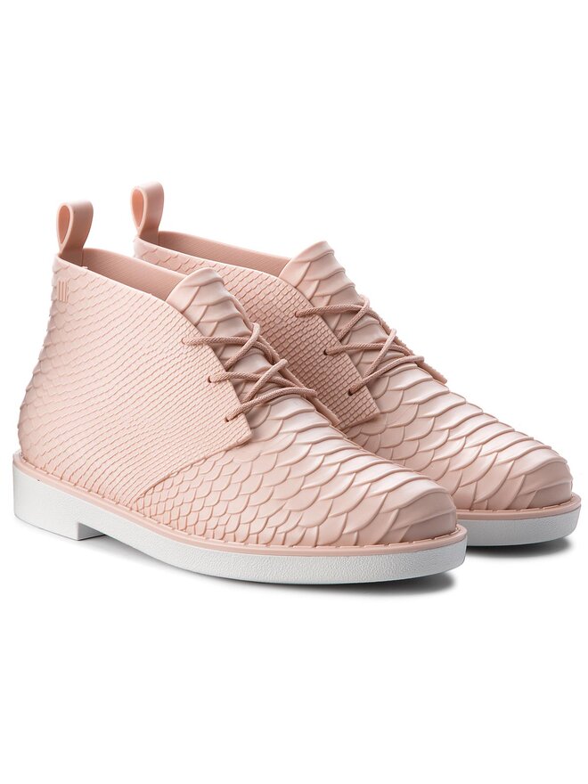 Stiefeletten Melissa Desert Boot Python + B 32366 Rosa | eschuhe.de