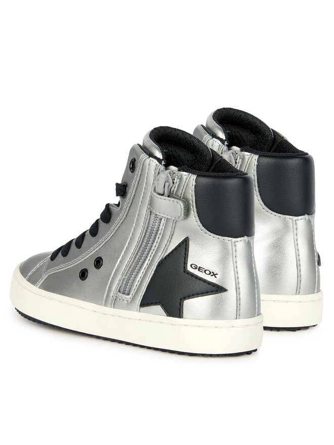 Geox Sneakers Geox J Kalispera Girl J044GA 000NF C1363 D Silberfarben