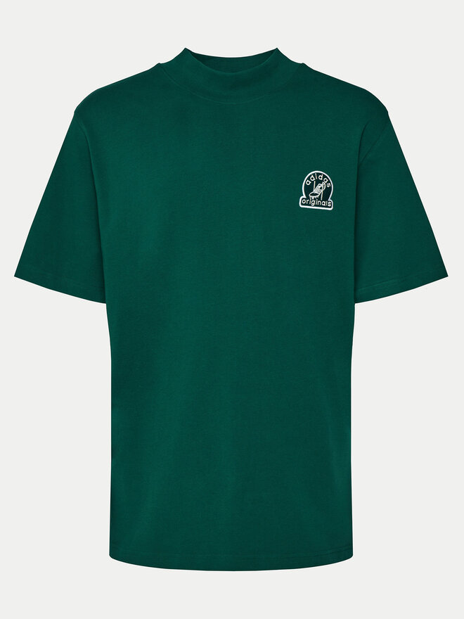 adidas adidas T-Shirt Graphic JC8368 Grün Regular Fit