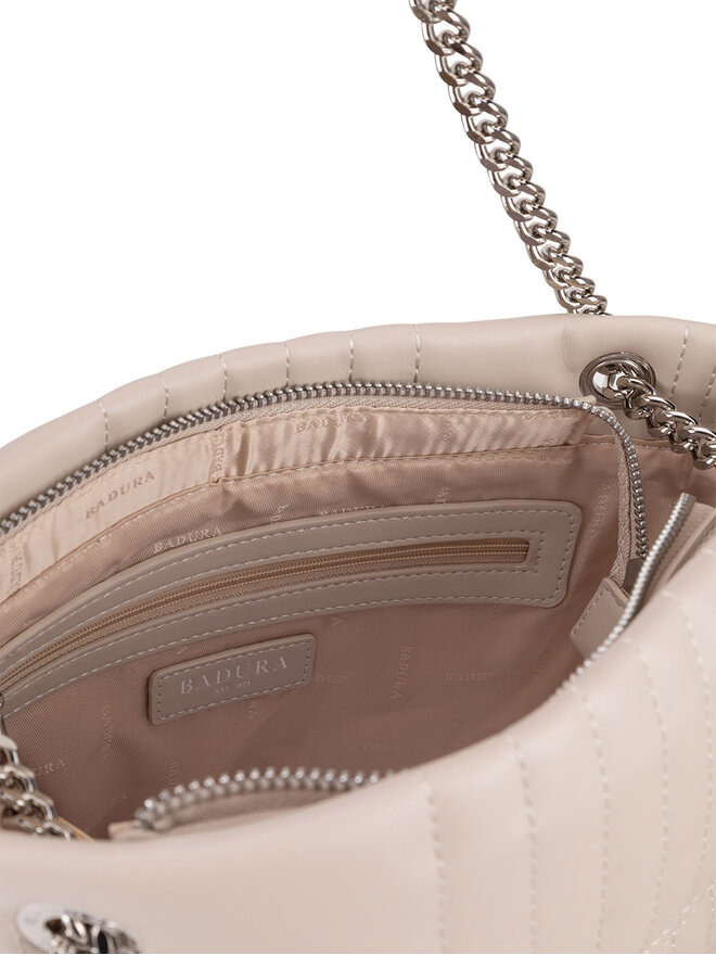 Badura Handtasche Badura JH6257-BR. Creme