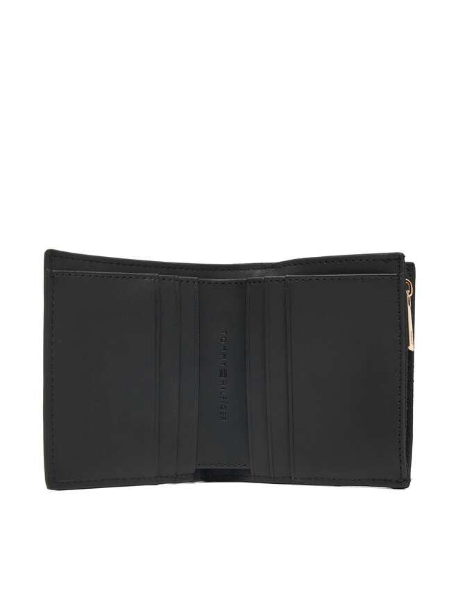 Tommy Hilfiger Geldbörse Tommy Hilfiger Th Libre Bifold AW0AW18934 Schwarz