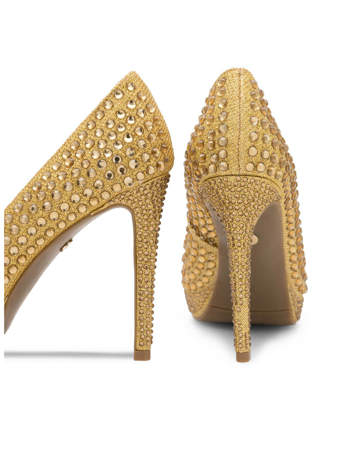 Nine West Γόβες Nine West MAIRA SY8020-9NW Χρυσό