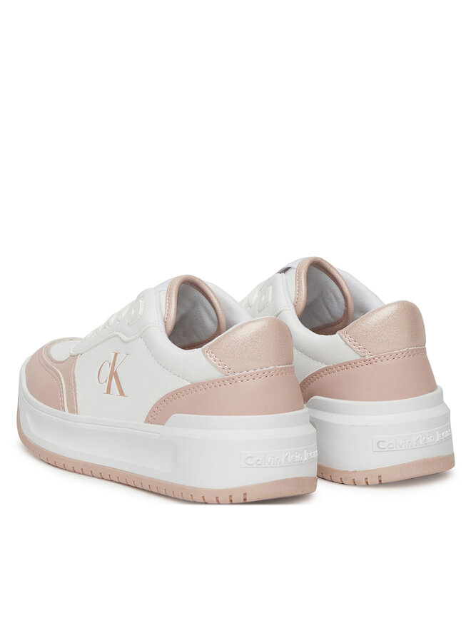 Calvin Klein Jeans Sneakersy Calvin Klein Jeans V3A9-82020-1355X134 Biela