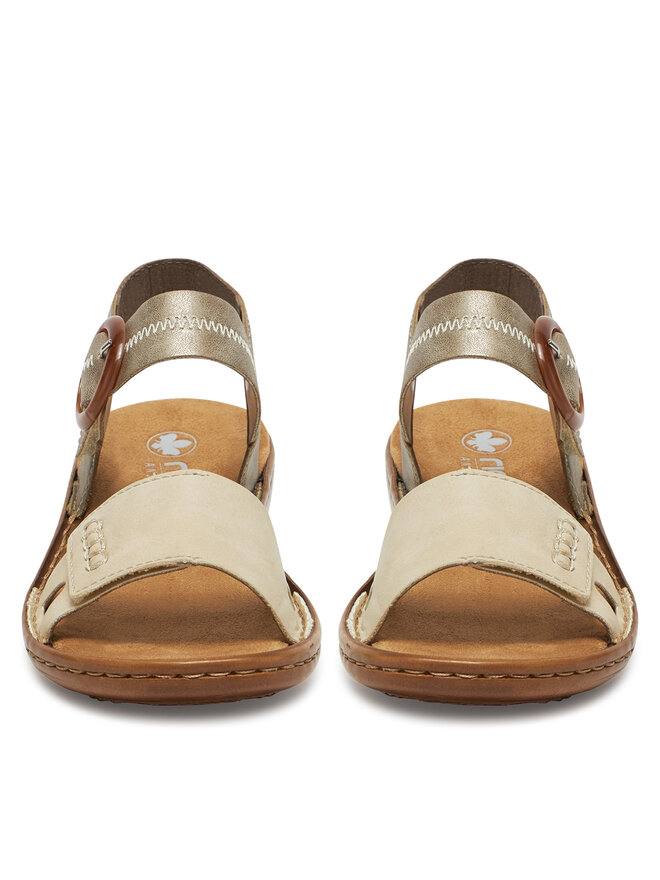 Rieker Sandalen Rieker 608Z3-60 Beige