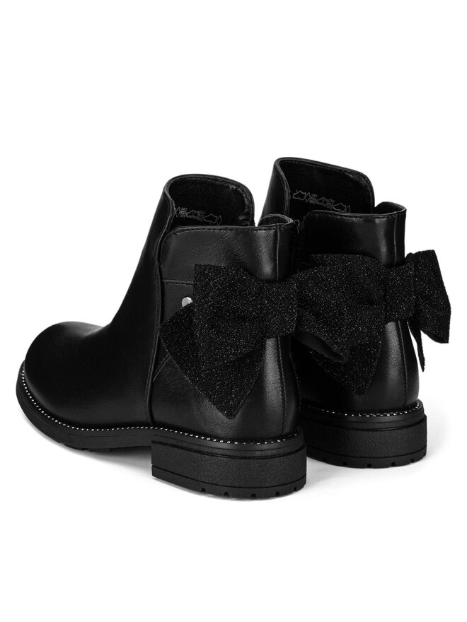 Nelli Blu Polokozačky Nelli Blu CS2920-11(IV)DZ Černá