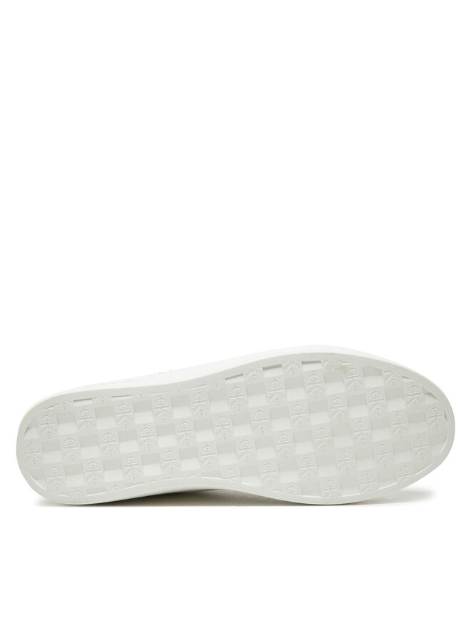 Calvin Klein Jeans Sneakers Calvin Klein Jeans Classic Cupsole Zip Mid In YM0YM01156 Alb