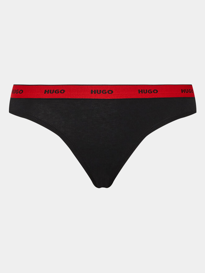 HUGO HUGO Pack de 3 braguitas clásicas 50480157 Negro