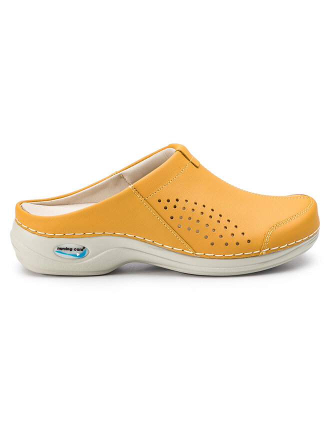 Nursing Care Pantoletten Nursing Care Veneza WG3A13 Gelb