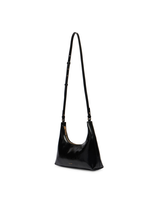 Calvin Klein Handtasche Calvin Klein Foil Logo Glossy LV04F3737G Schwarz