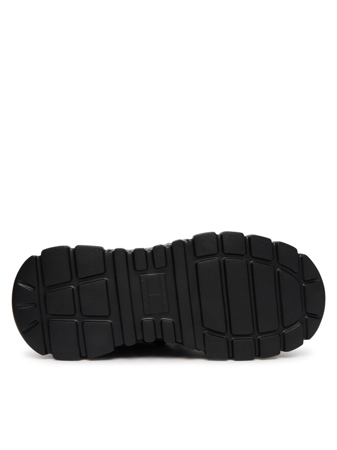 Tommy Jeans Schneeschuhe Tommy Jeans Tjw Platform Nylon Snowboot Wl EN0EN03163 Schwarz