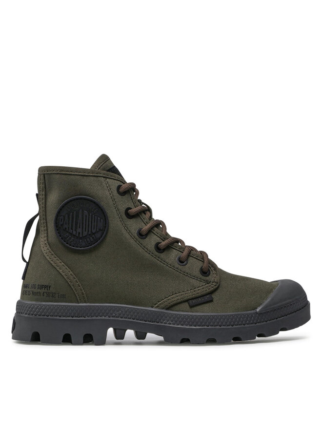 Palladium Schnürstiefeletten Palladium Pampa Hi Htg Supply 77356-325-M Grün