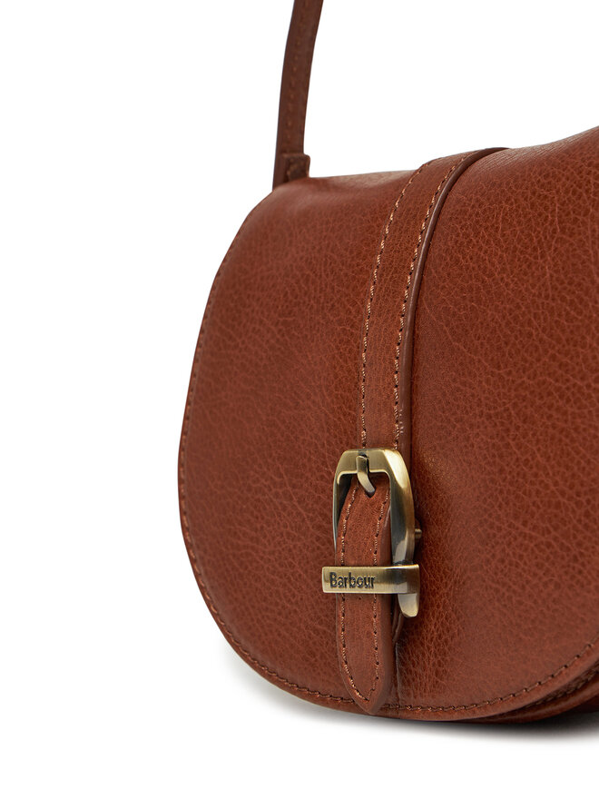 Barbour Torebka Barbour Laire Leather Saddle LBA0349BR11 Brązowy