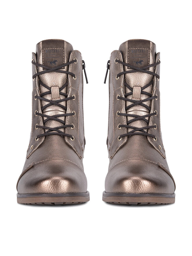 Mustang Schnürschuhe Mustang 1229-513 Goldfarben