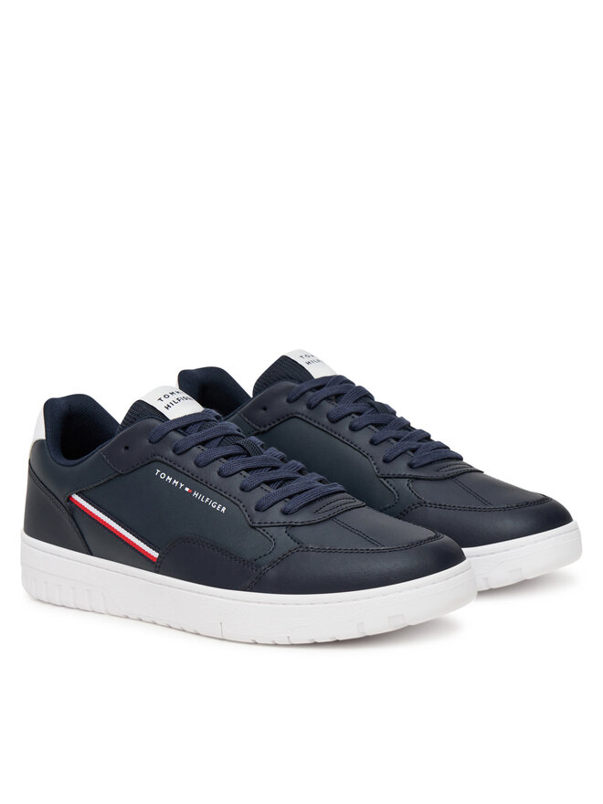 Tommy Hilfiger Αθλητικά Tommy Hilfiger Th Basket Core Stripes FM0FM05631 Σκούρο μπλε