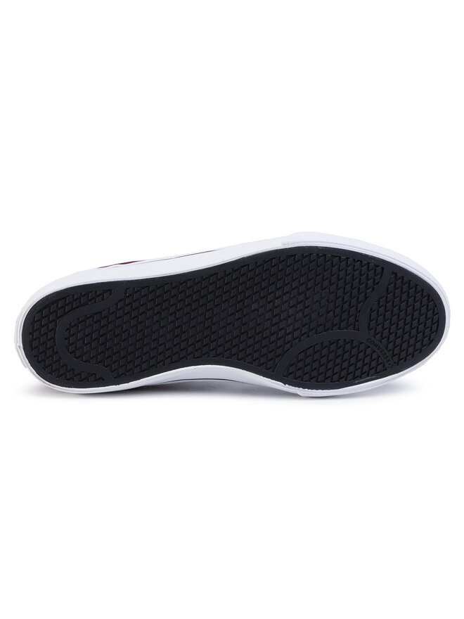 Sneakers aus Stoff Converse 167010C Dunkelrot eschuhe