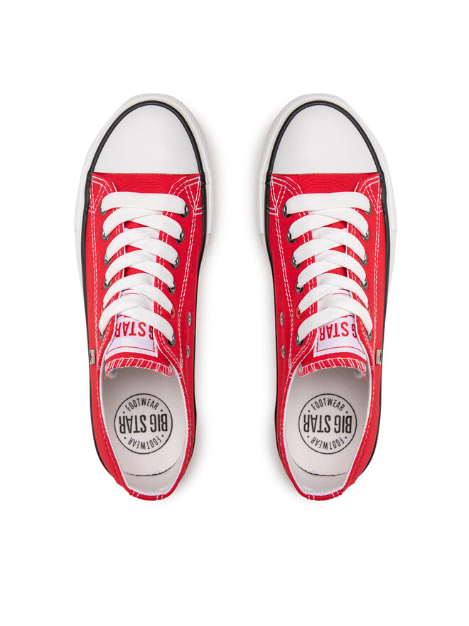 Big Star Shoes Кецове Big Star Shoes T274020 603 Червен