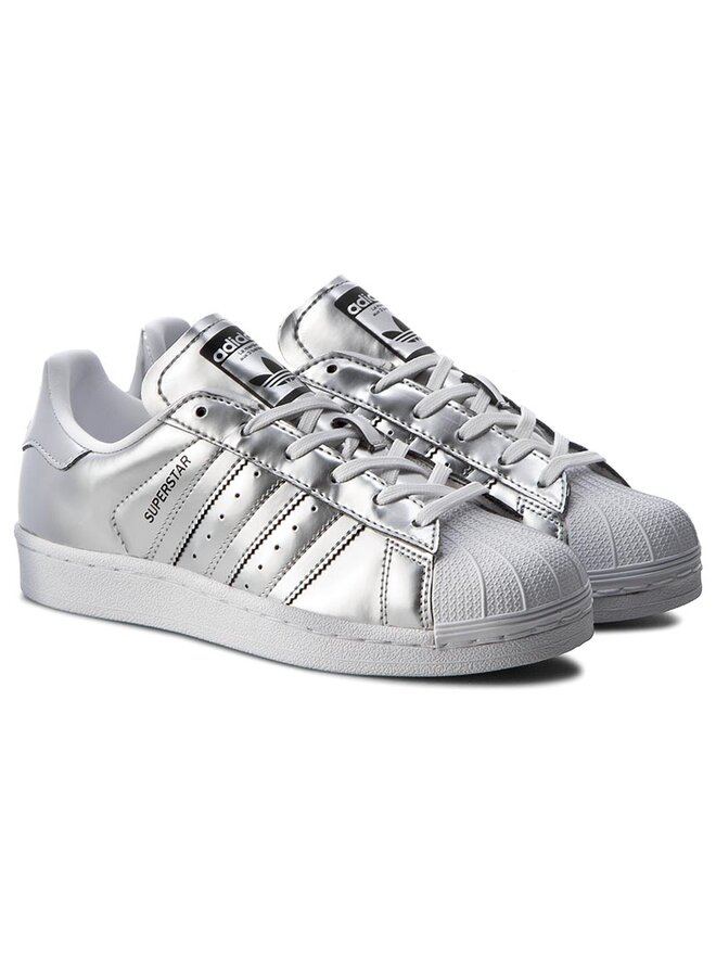 Superstar w glitter metallic silver outlet