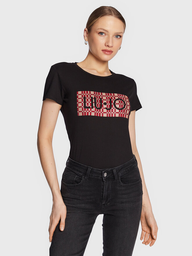 Liu Jo Liu Jo T-Shirt WA3467 JS923 Μαύρο Regular Fit