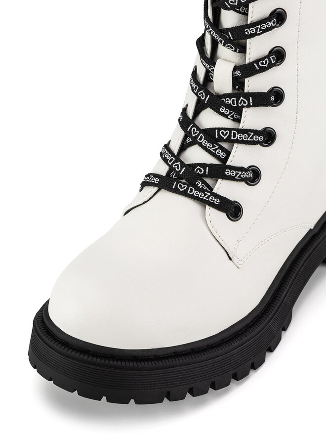 DeeZee Bakancs DeeZee CS5587-16 Fehér