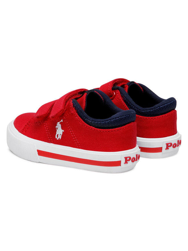 Polo Ralph Lauren Sneakers aus Stoff Polo Ralph Lauren Elmwood Ez RF102963 Rot
