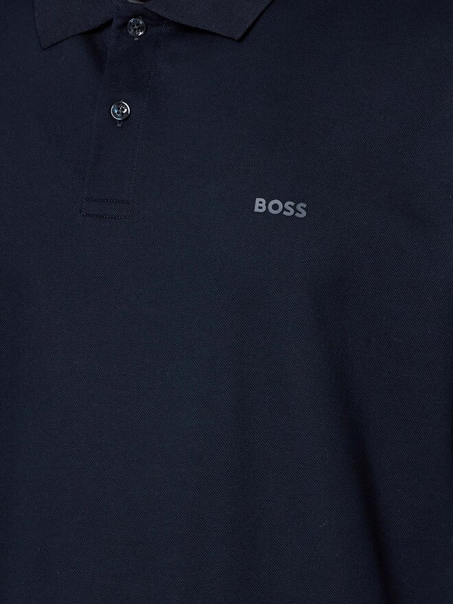 BOSS Boss Поло Parlay 147 50467113 Cиній Regular Fit