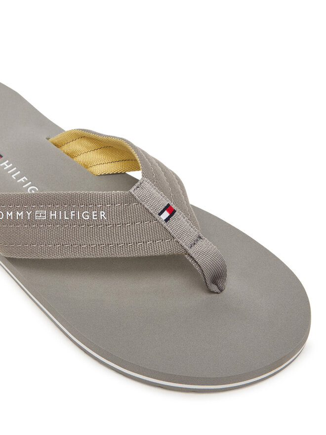 Tommy Hilfiger Žabky Tommy Hilfiger Hilfiger Nyc Beach Sandal FM0FM05437 Šedá