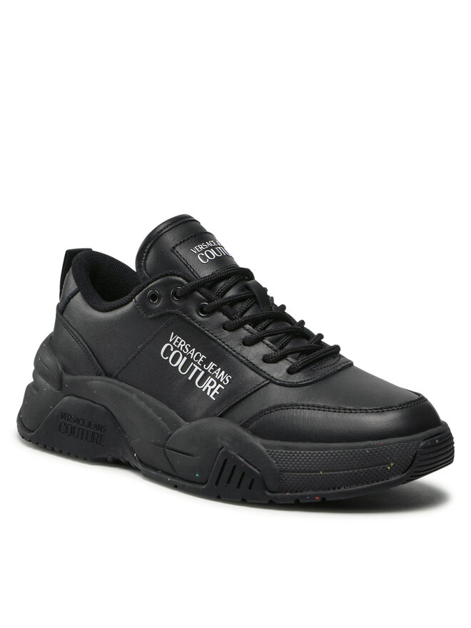 Versace Jeans Couture Сникърси Versace Jeans Couture 72YA3SFD Черен