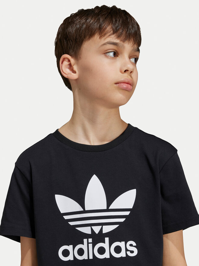 adidas adidas Camiseta adicolor Trefoil IY7421 Negro Regular Fit