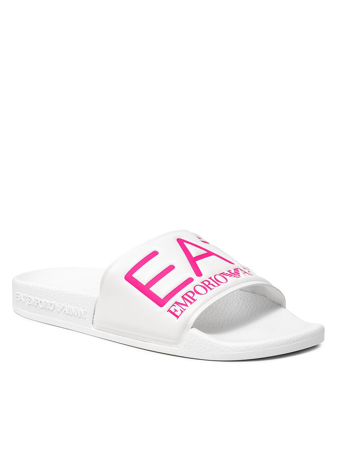 EA7 Emporio Armani Чехли EA7 Emporio Armani XCP001 XCC22 M499 Бял
