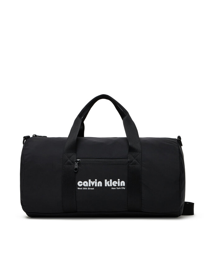 Calvin Klein Jeans Táska Calvin Klein Jeans Ckj Graphic Ck Crossbody Duffle LV04G3163G Fekete