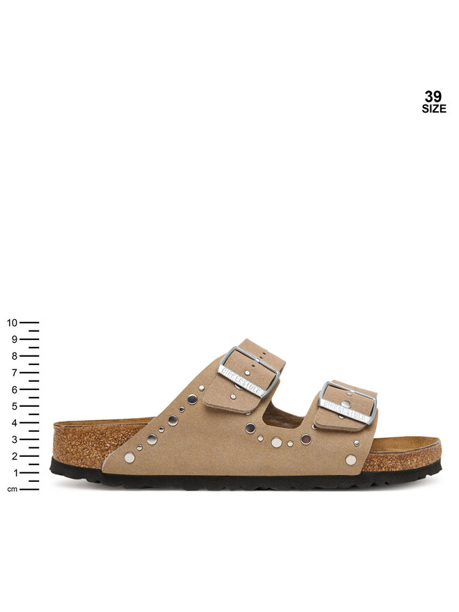 Birkenstock Шльопанці Birkenstock Arizona Rivet 1031708 D Бежевий
