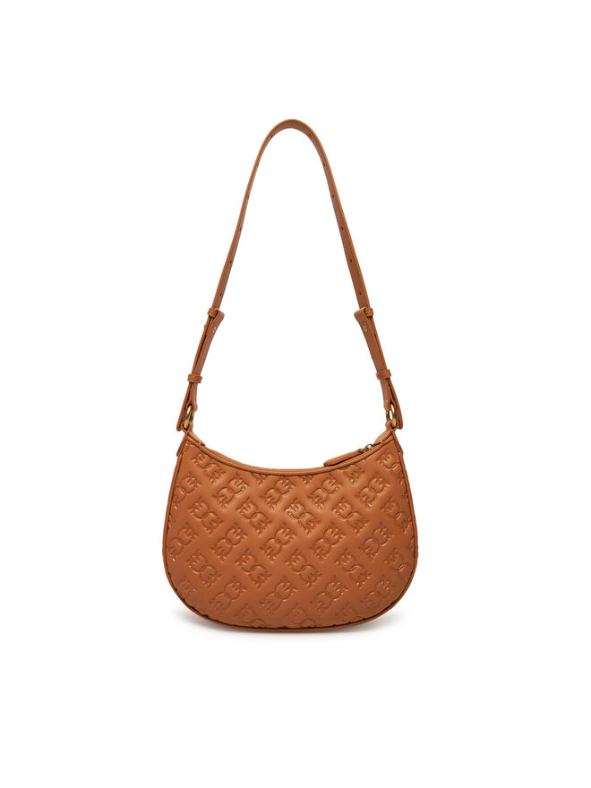 PINKO Handtasche PINKO Half Moon Mini Fl PE 25 PLTT 102790 A1YB Braun