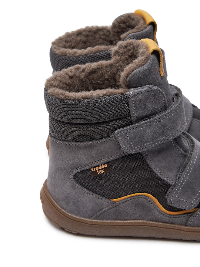 Froddo Zimske čizme Froddo Barefoot Tex Winter G3160233-3 S Siva