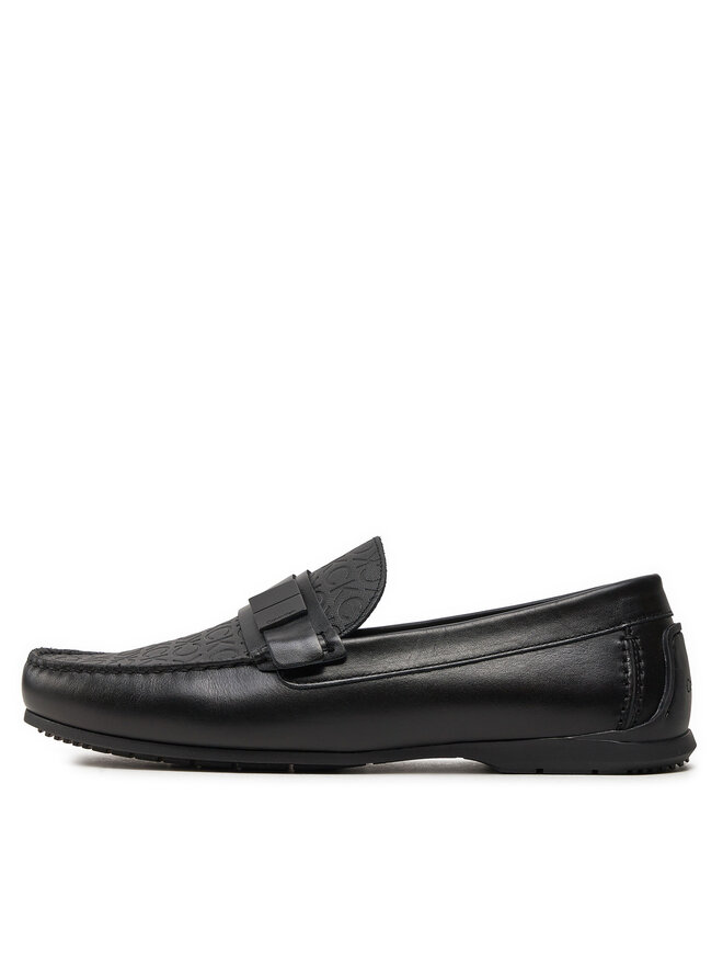 Calvin Klein Mocassini Calvin Klein Driver W/ Iconic Plaque Mono HM0HM01500 Nero