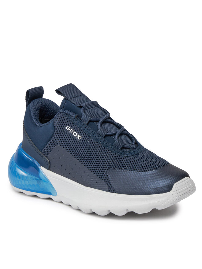 Geox Sneakersy Geox J Activart Illuminus J45LYA 0149J C4002 S Tmavomodrá