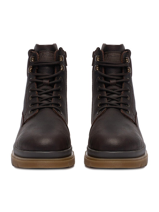 Rieker Schnürschuhe Rieker CEO-F7024-25 Dunkelbraun