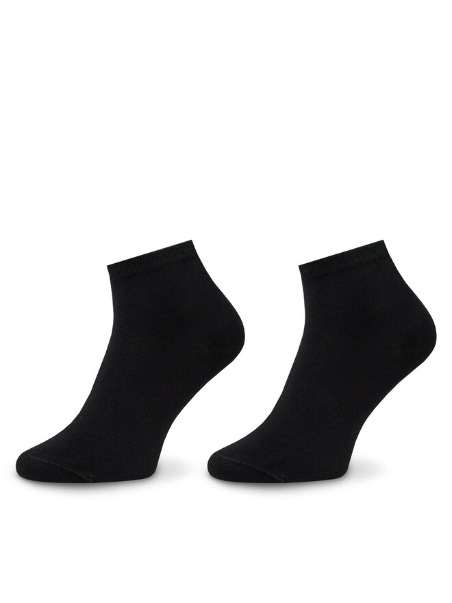 Tommy Hilfiger Комплект 2 чифта къси чорапи дамски Tommy Hilfiger Dobotex BV 373001001 Черен