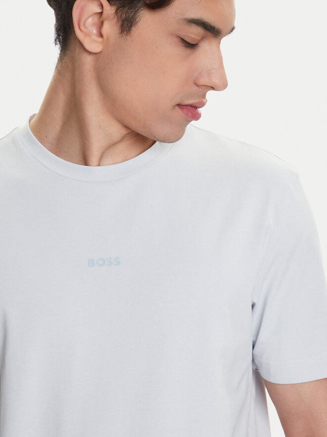 BOSS BOSS Marškinėliai Tchup 50473278 Pilka Relaxed Fit