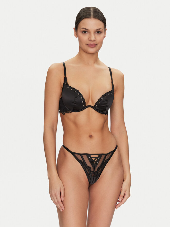 Hunkemöller Hunkemöller Στρίνγκ Sophia 300356 Μαύρο