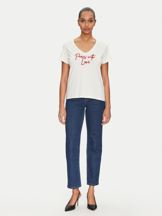 Morgan Morgan Camiseta 251-DSAILOR Blanco Relaxed Fit