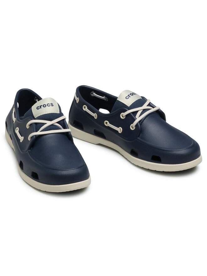 Chaussures basses Crocs Classic Boat Shoe M 206338 Bleu marine chaussures