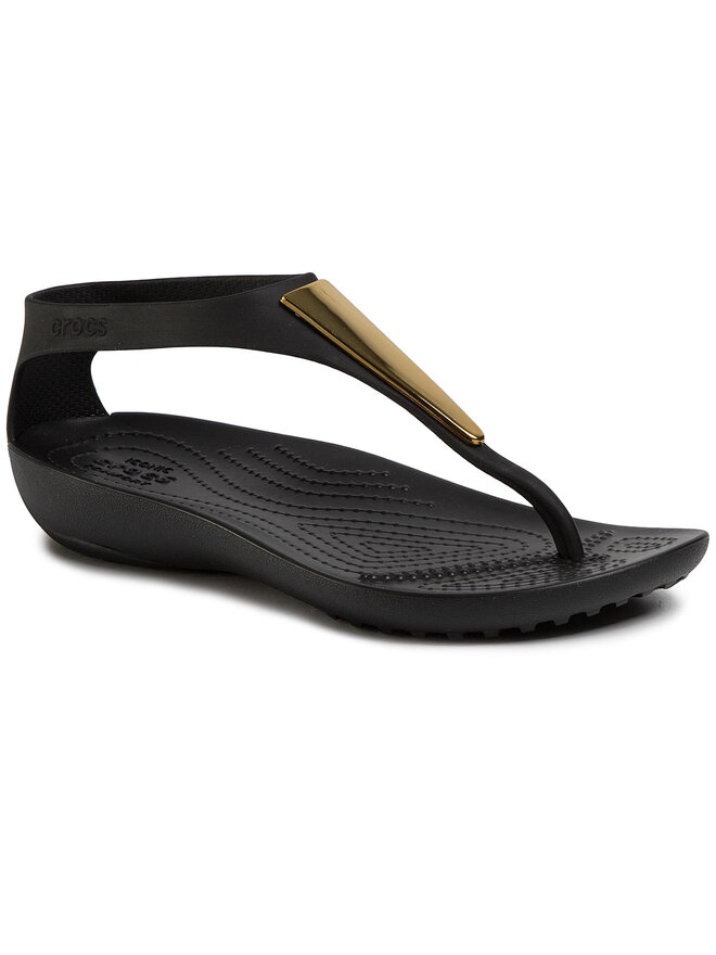 Crocs Sandale Crocs Serena Metallic 206420 Negru