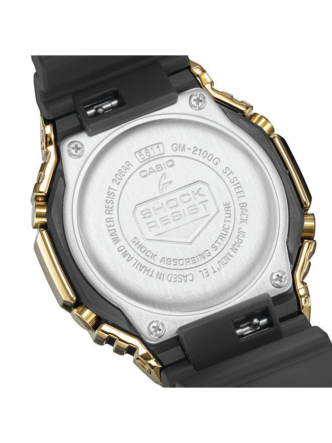 G-Shock Zegarek G-Shock Casio CasiOak GM-2100G-1A9ER Czarny