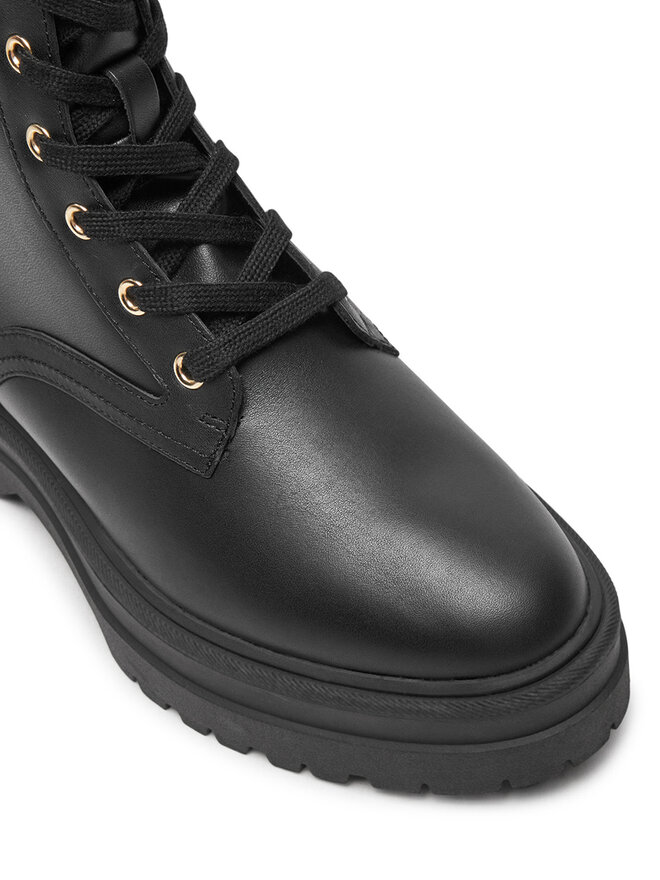 Tommy Hilfiger Schnürstiefeletten Tommy Hilfiger FW0FW08440 Schwarz