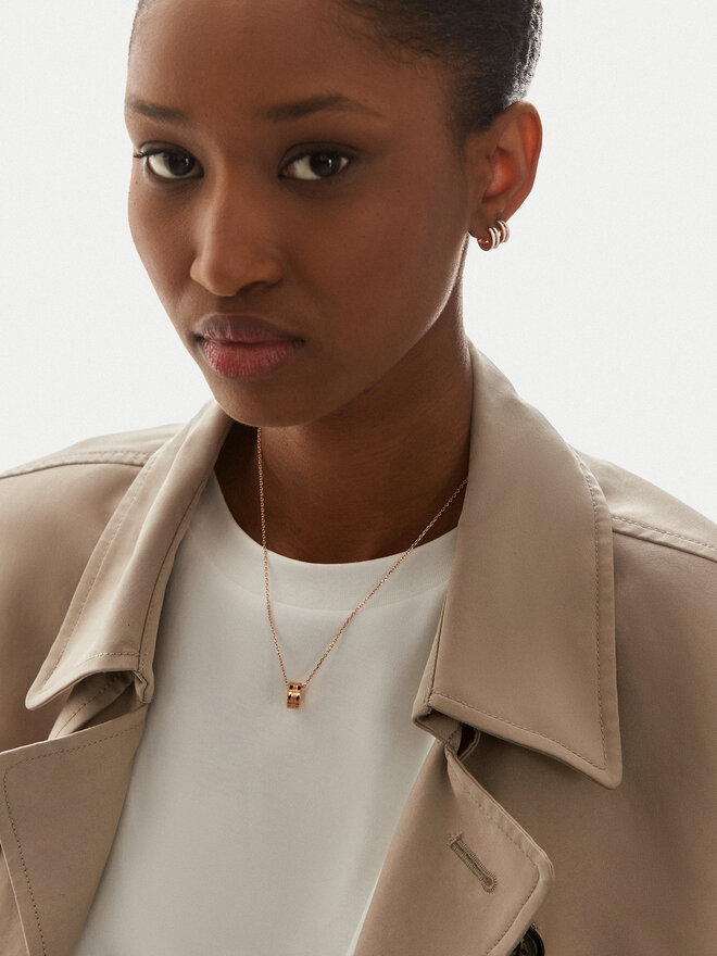 Daniel Wellington Намисто Daniel Wellington Elan DW00400158 Рожева позолота