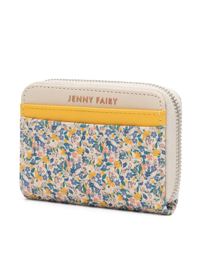 Jenny Fairy Великий жіночий гаманець Jenny Fairy 4W1-004-SS23 Жовтий