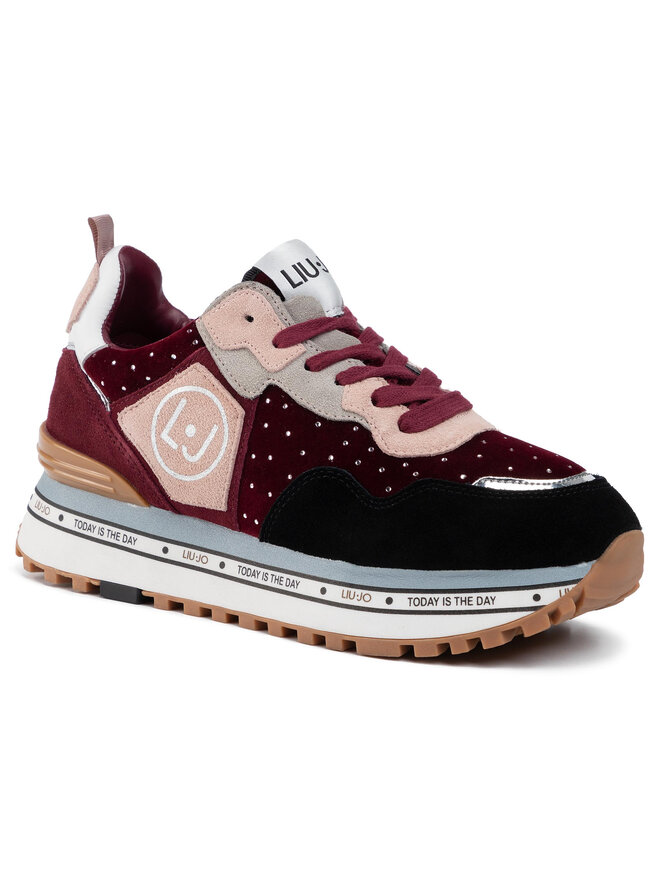 Liu Jo Снікерcи Liu Jo Maxi Alexa BXX051 PX066 Бордовий