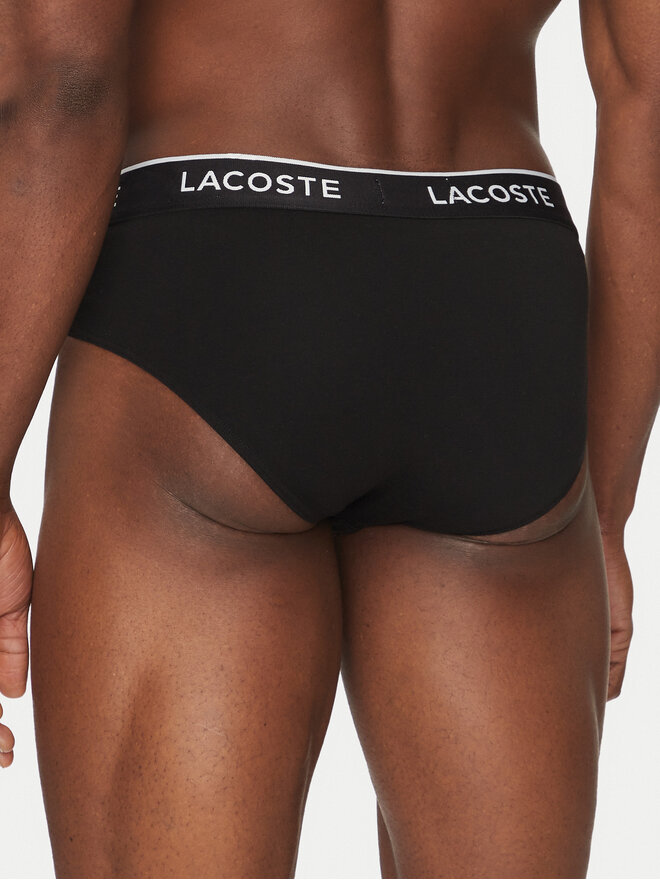 Lacoste Lacoste Σετ σλιπ 3 τμχ. 8H1293 Μαύρο