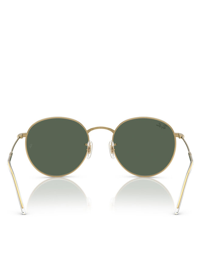 Ray-Ban Okulary przeciwsłoneczne Ray-Ban Round Reverse 0RBR0103S 001/VR55 Złoty